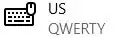 US keyboard