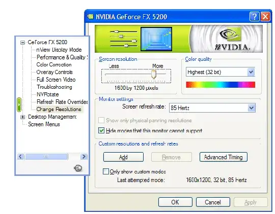 Nvidia Custom Resolution 2