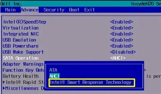 BIOS screenshot