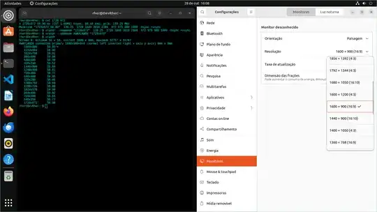 Trying to set custom resolution...
