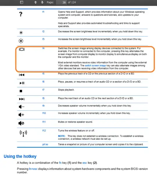 screenshit of page 38 of the manual. Relevant part marked.