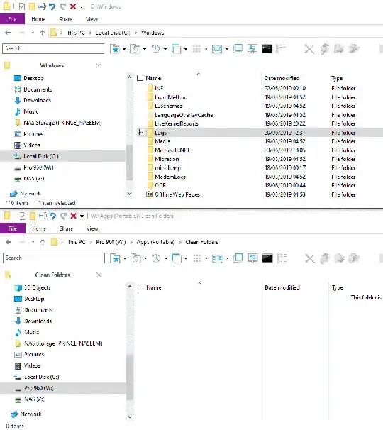 delete from explorer method
