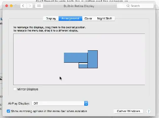 How to move the top bar between Mac windows
