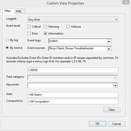 GoLive custom event filter