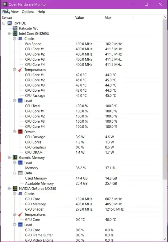 Open Hardware Monitor