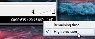 MPC-HC high precision timer