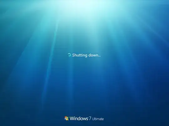 Shutting down Windows 7