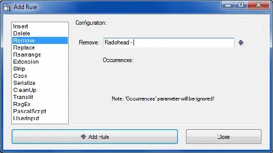 ReNamer 'remove' rule
