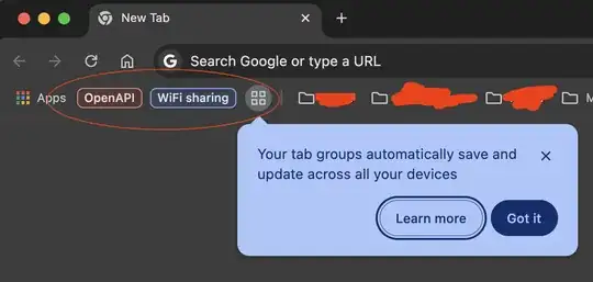 Chrome Tab groups
