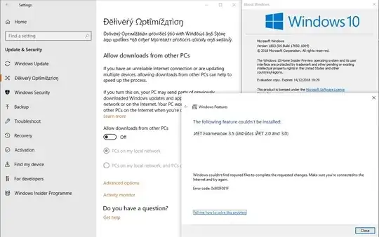 Windows pseudo-localization