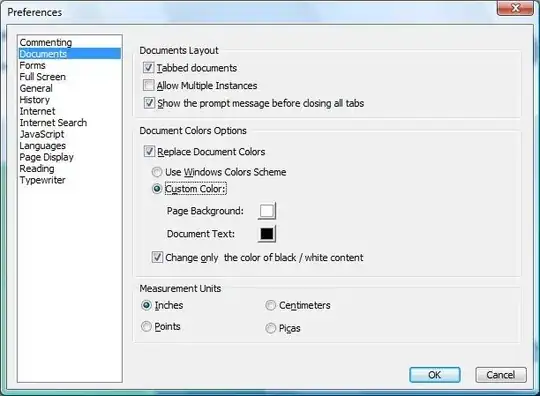 foxit color controls