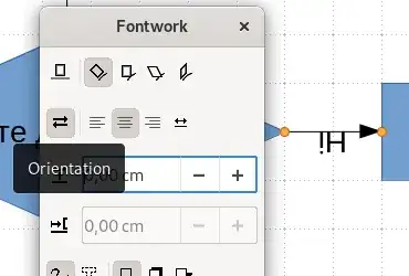 Orientation button in the interface