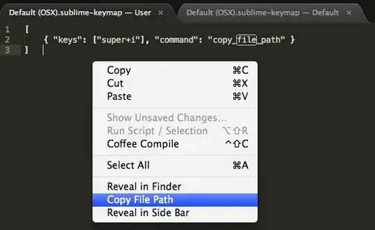 shortcut for "Copy file path" in sublime text 3
