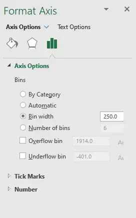 formatting options