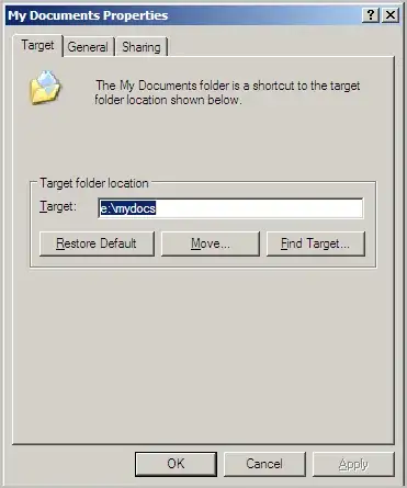 Change My Documents Folder XP