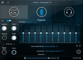 MaxxAudioPro Playback