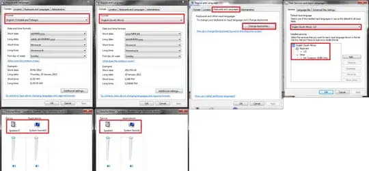 Screen shot with before (error) and after (fixed) as well extra snippets