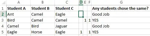 Excel Screenshot