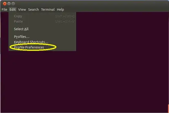 Accessing profile in gnome-terminal