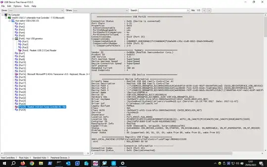 USB Device Tree Viewer