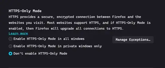 HTTPS-Only Mode