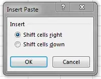 shift cells