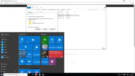 The screenshot. Not giving me anything to work my way out. No More Details, no errorcodes, no nothing.