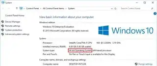 Windows 10 System Information