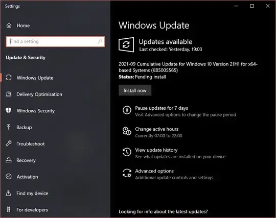 Windows Update trying to install update that's already installed