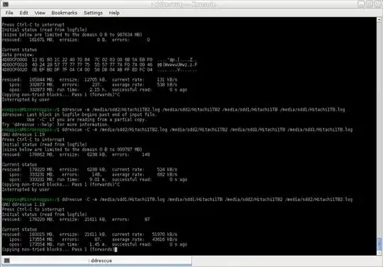 ddrescue copy rescued areas image 1 to image 2