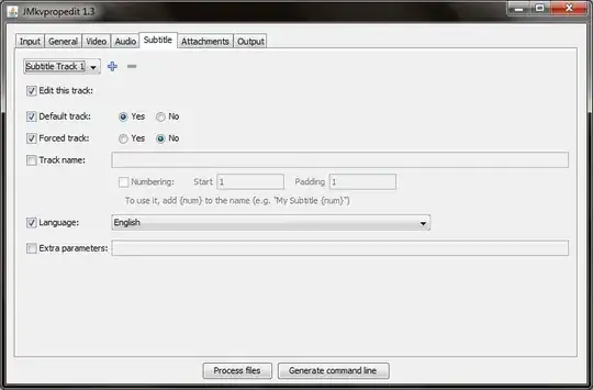 Editing subtitle tracks