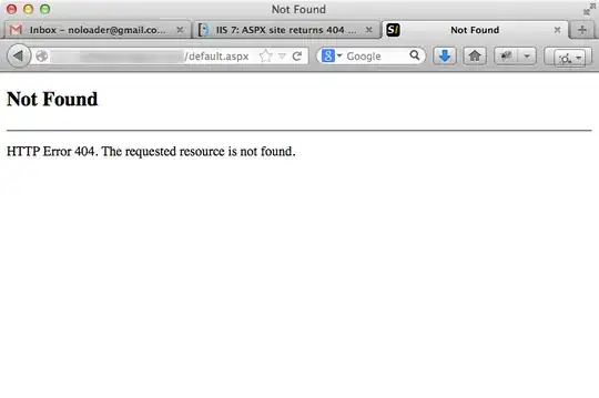 IIS7 Page Not Found 404 Error