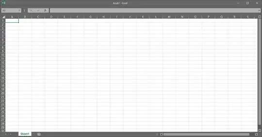 Excel without menus