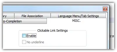 Clickable Link Settings