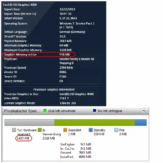 Resource Monitor and Control Center after running WebGL example