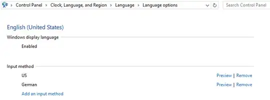control panel for keyboards