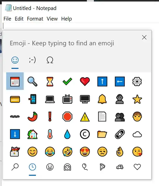Windows 10 Emoji Panel working again after restarting explorer.exe