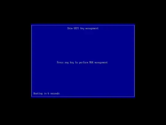 Press any key to perform MOK management