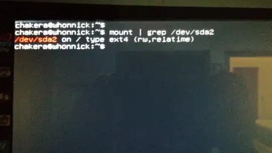 mount | grep /dev/sda2