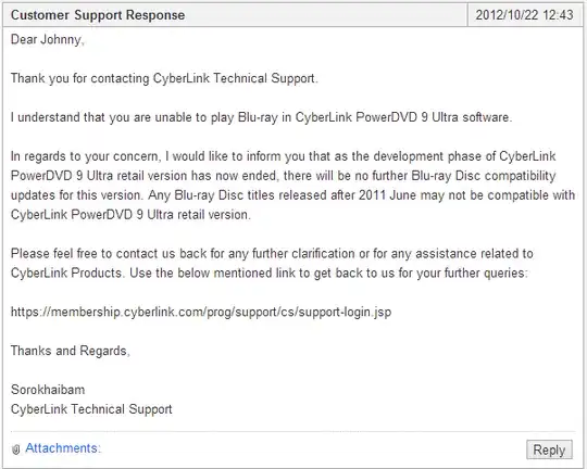 CyberLink customer service reply