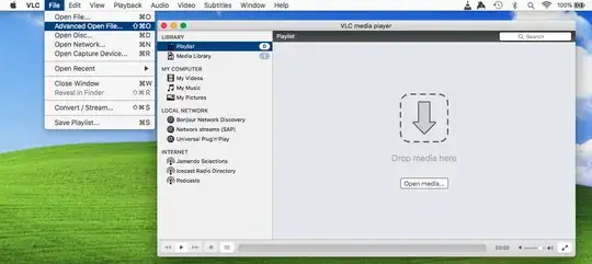 File > Advanced Open File