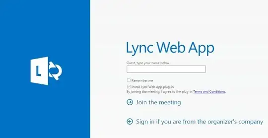 Lync Web App