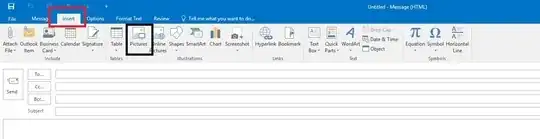 Insert Image Outlook