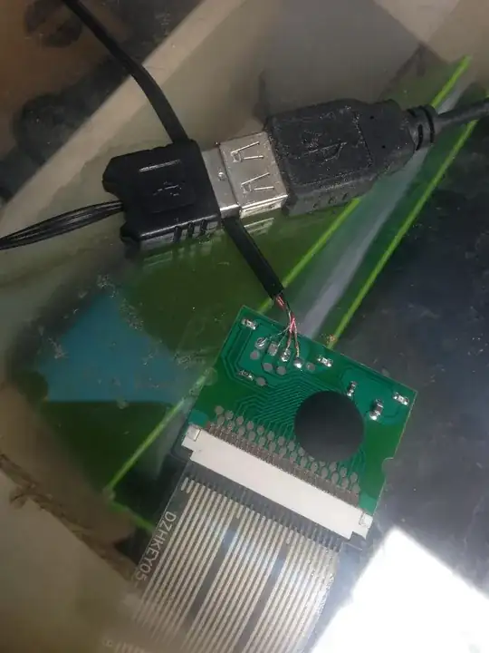 Laptop keyboard to usb