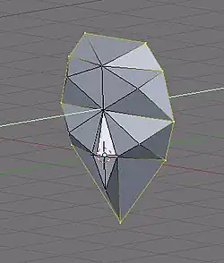 Give the face more smoothness