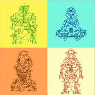 Stylistic robots.