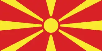 Flag of the Republic of Macedonia
