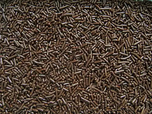 Chocolate sprinkles, also called jimmies (Eastern US) or hagelslag (Netherlands)