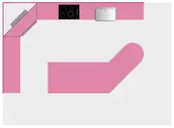 …or an island. Or all sorts of additions, like a breakfast table or a walk-in pantry.