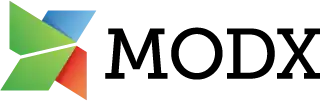The MODX logotype.
